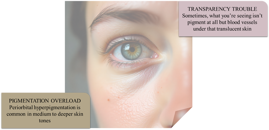 다크서클 원인 삽화